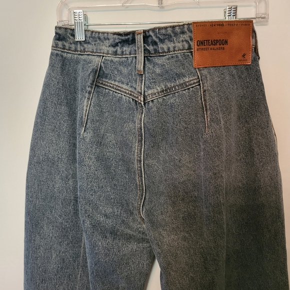 NWT One Teaspoon Streetwalker Memphis High-waist Jeans Ladies S26 - Picture 8 of 11
